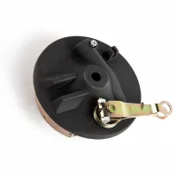 Тормозной барабан передний в сборе с колодками для электротрицикла RuTrike D1, D2, D4